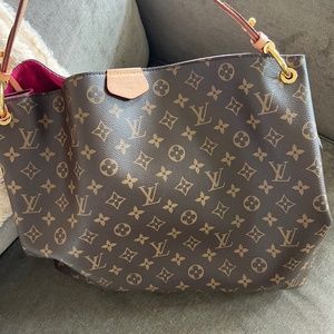Barely Used Louis Vuitton Graceful MM MNG Pivoine